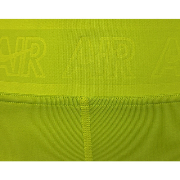 Nike Air Tight Fit High Rise Short Athletic Woman's Shorts Lime Green Large NEW - Picture 4 of 11